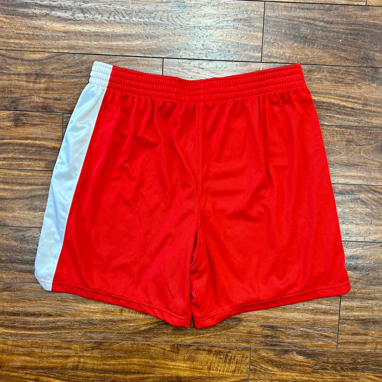 Adidas 00’s Blazers Team Issued Red Shorts Sz 2X