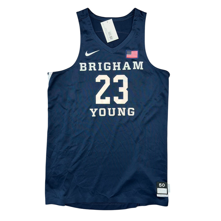 Nike Team Issued Marcus Adam’s Jr. BYU Jersey Sz XL