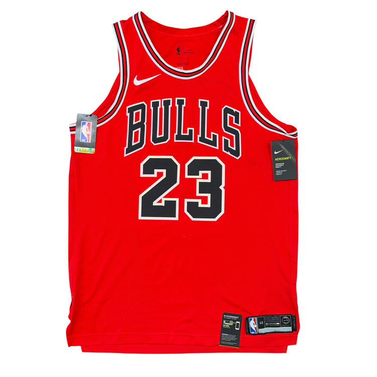 NWT Nike Authentic Chicago Bulls Michael Jordan Jersey Sz L