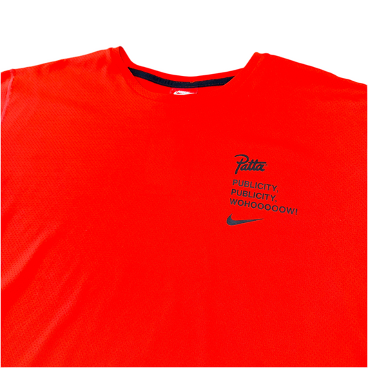 Nike PATTA Orange Tee Sz L
