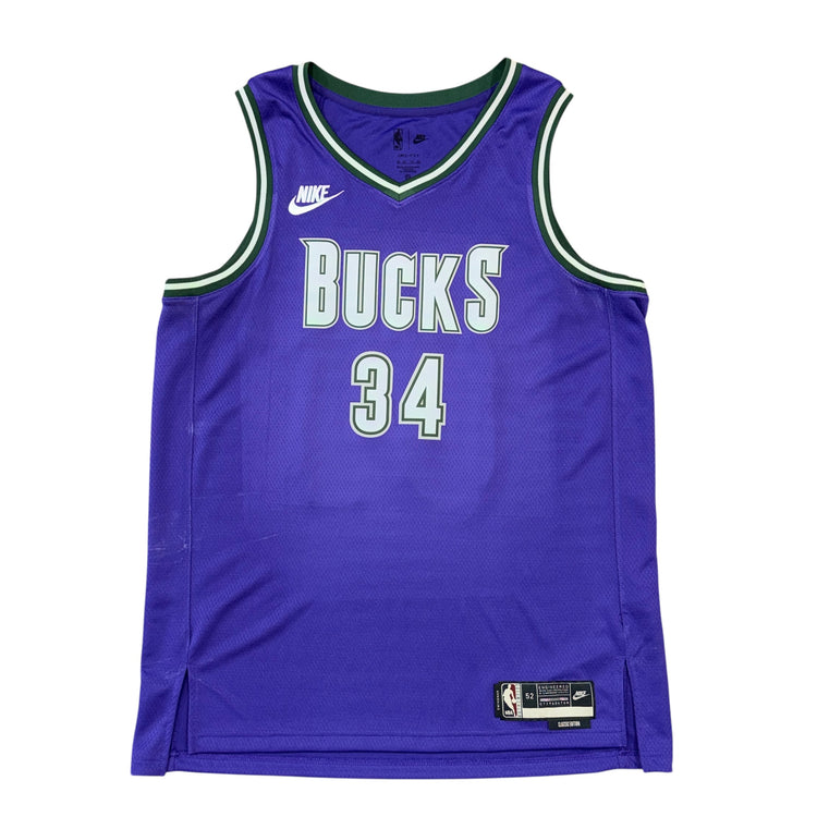Nike Swingman Classic Milwaukee Bucks Giannis Antetokounmpo Sz XL