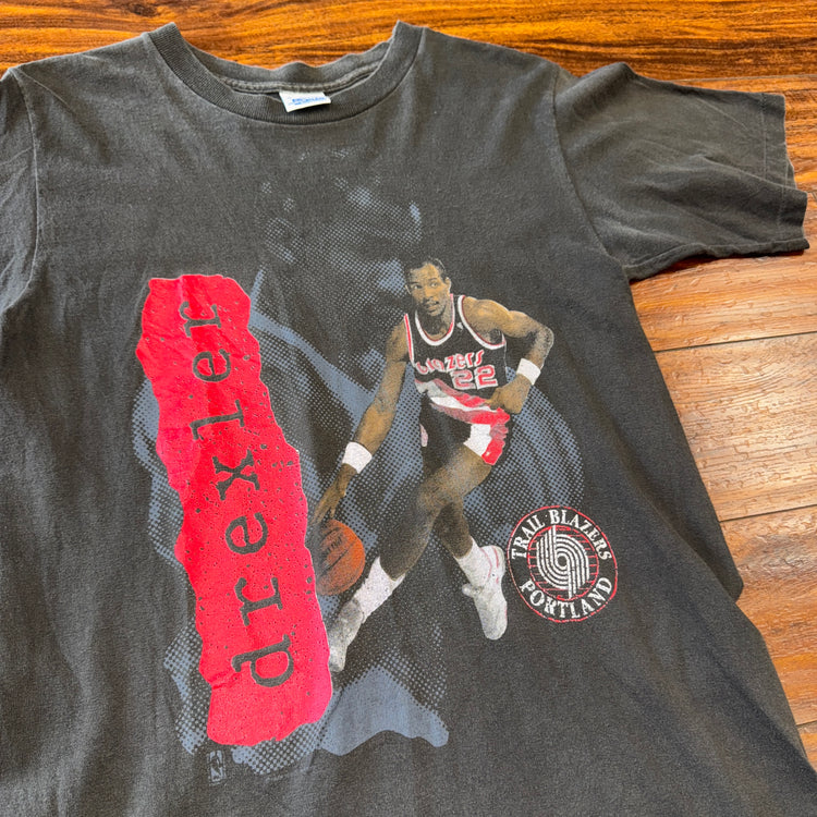 Salem Sportswear 90's Portland Trail Blazers Clyde Drexler Tee (FLB)