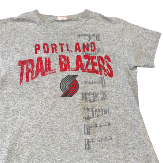 Delta Point Portland Trail Blazers Tee Sz YL