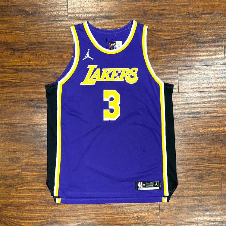 Nike Stitched Los Angeles Lakers Anthony Davis Jersey Sz 2X
