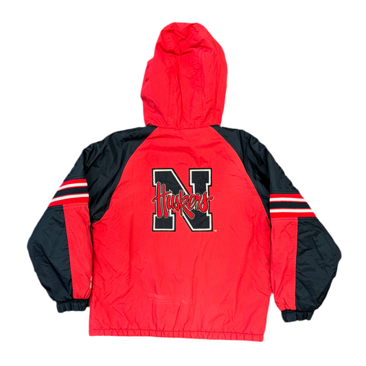 Starter Nebraska Huskers Puffer Jacket Sz YL