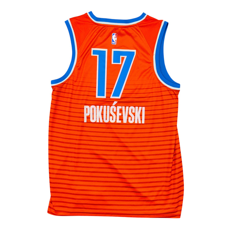 Jordan Swingman Statement Edition Oklahoma City Thunder Aleksej Pokusevski Jersey Sz XL