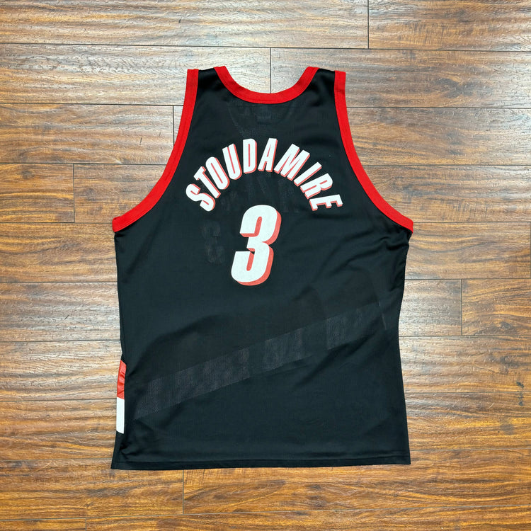 Champion 90's Blazers Damon Stoudamire Jersey Sz 2X