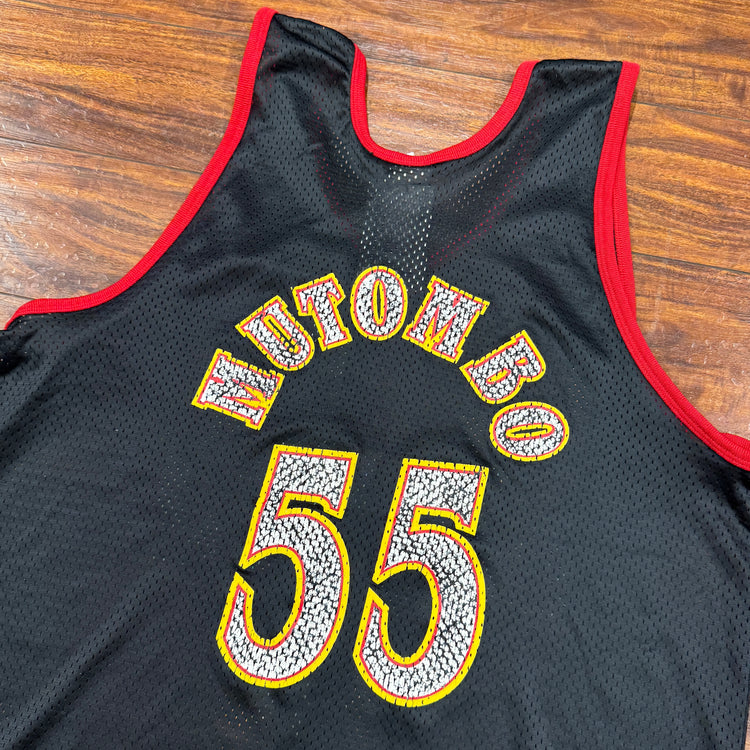 Hanes ATL Hawks Dikembe Mutombo Jersey Sz XL