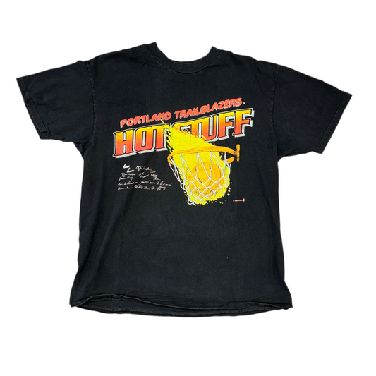 90's Portland Trail Blazers Hot Stuff Tee Sz XL