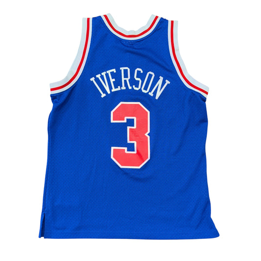 Mitchell & Ness Hardwood Classic 1996-97 Philadelphia 76ers Allen Iverson Jersey Sz L