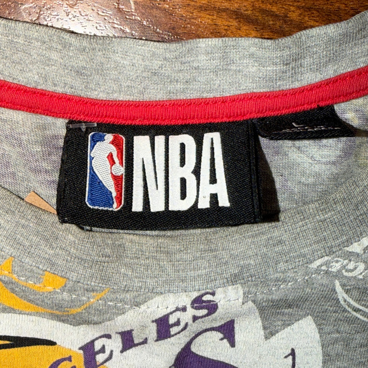 NBA Los Angeles Lakers AOP Tee Sz L
