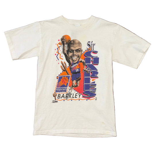 90’s Salem Sportswear Phoenix Suns Charles Barkley Bighead Tee Sz M