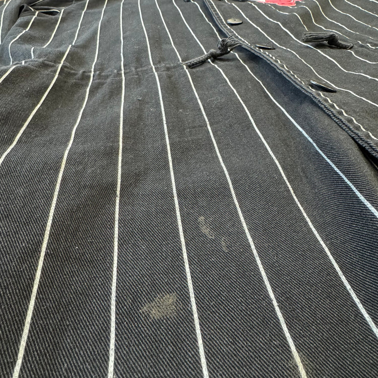 Bulls 90's Pinstripe Poncho Sz XL