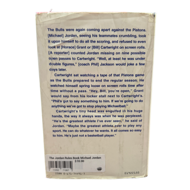 The Jordan Rules Book