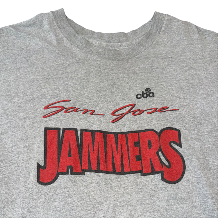 90's CBA San Jose Jammers Tee Sz XL