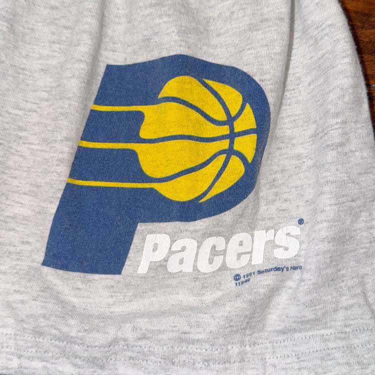 Signal 90’s Indiana Pacers Sweat Shorts Sz L