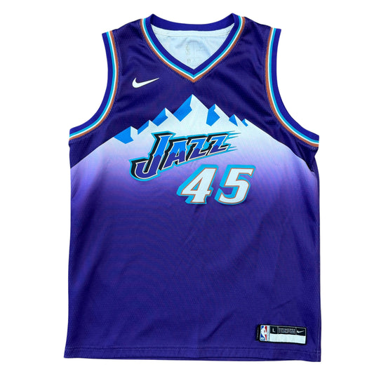 Nike Swingman 2019-20 City Edition Utah Jazz Donovan Mitchell Jersey Sz YL