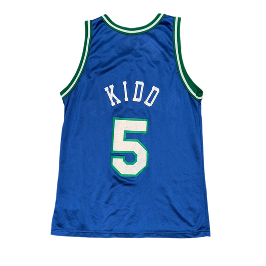 Champion Dallas Mavericks Jason Kidd Jersey Sz L