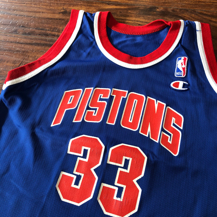 Champion Detroit Pistons Grant Hill Jersey Youth L