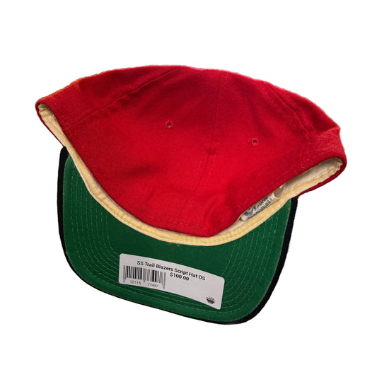 Sports Specialties 90’s Trail Blazers Script Fitted Hat 7 3/8