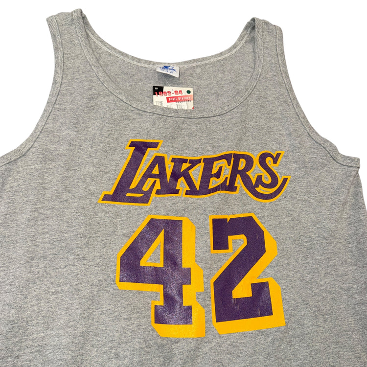 Starter 80's Los Angeles Lakers James Worthy Tank Sz XL