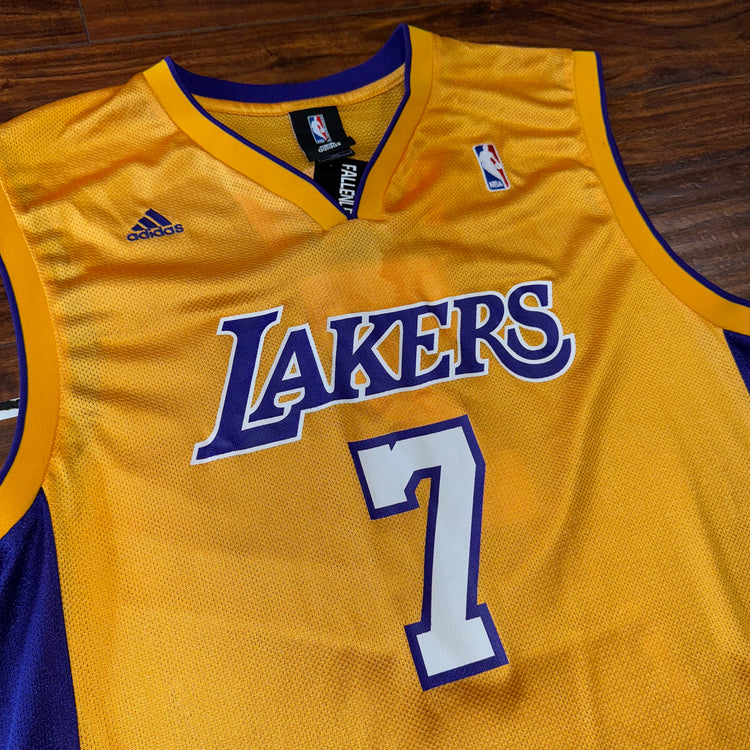 Adidas Los Angeles Lakers Lamar Odom Jersey Sz L