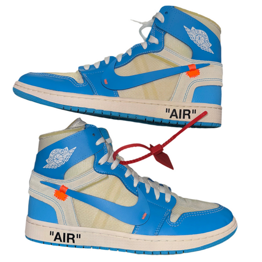 PREOWNED Jordan 1 High Off- White UNC Men’s 10
