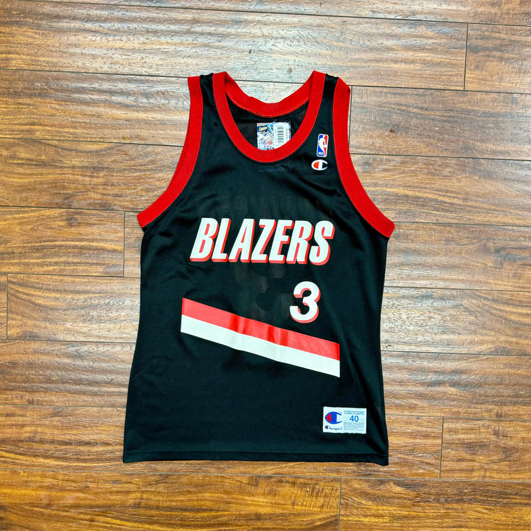 Champion 90's Blazers Cliff Robinson Jersey Sz M