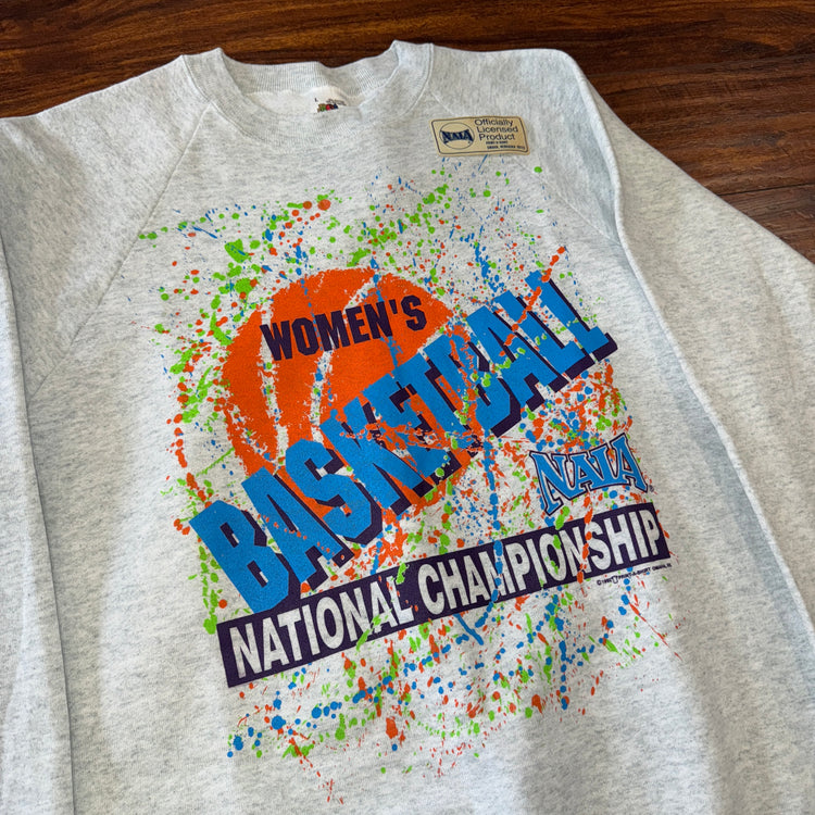 NWT NAIA Women's Champs Crew Sz L