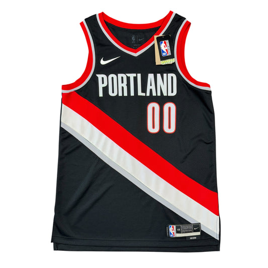 NWT Nike Swingman Icon Portland Trail Blazers Scoot Henderson Jersey Sz L