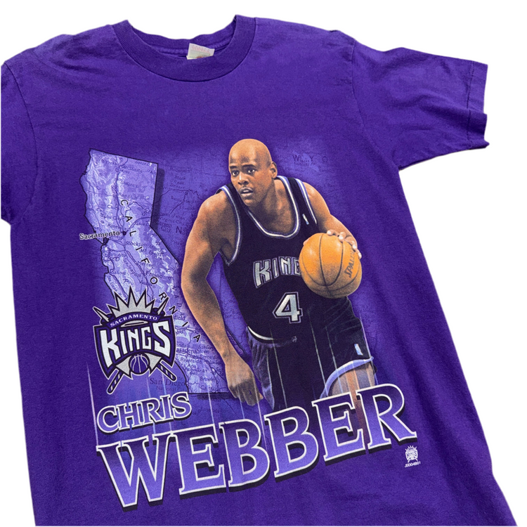 FOTL Sacramento Kings Chris Webber Tee Sz M