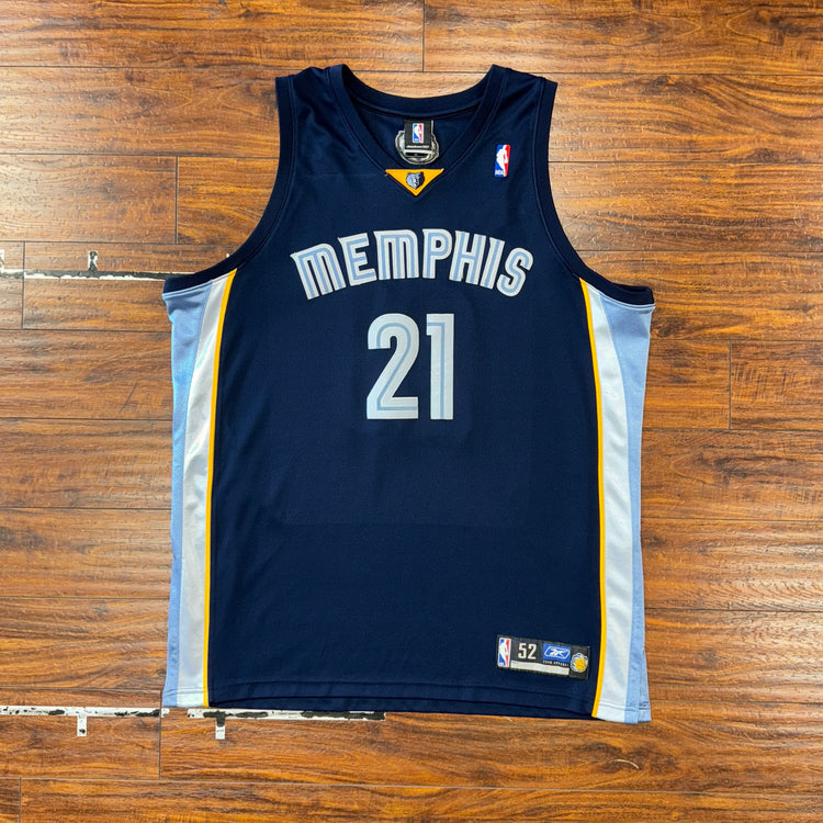 Reebok Memphis Grizzlies Hakim Warrick Jersey Sz 2X