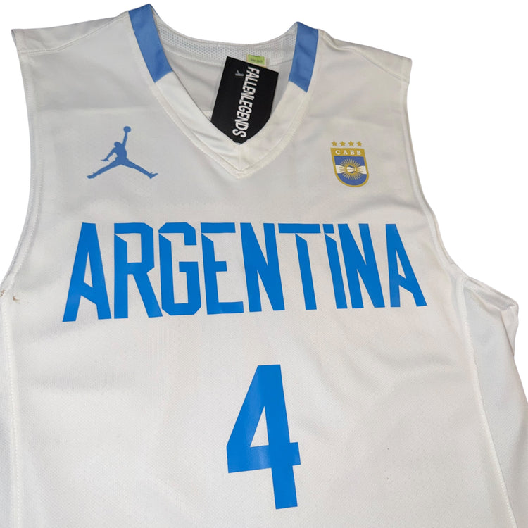 NWT Jordan Argentina Louis Scola Jersey Sz S