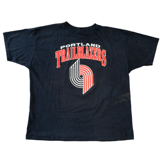 Alstyle Portland Trail Blazers Pinwheel Tee Sz 2X