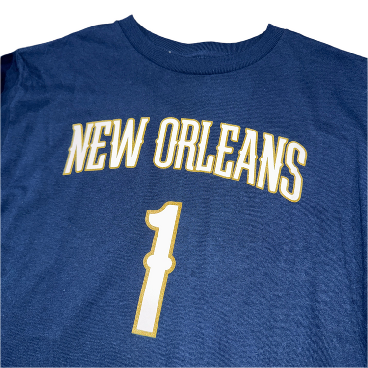 NWT New Orleans Pelicans Zion Williamson Long Sleeve Sz YL
