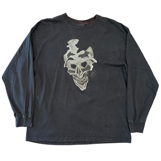 Reebok 00’s Allen Iverson Skull Long Sleeve Sz XL