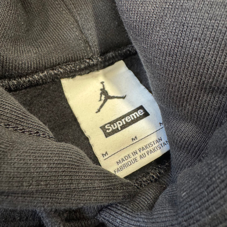 Jordan x Supreme FW24 Hoodie Black Men’s M