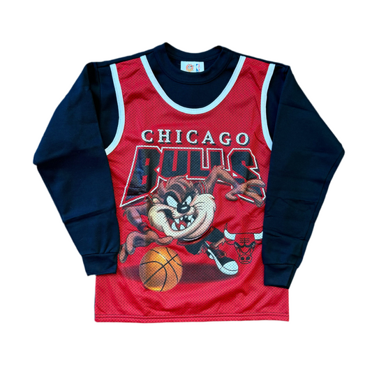 NBA 90’s Bulls Taz Crewneck Youth XL