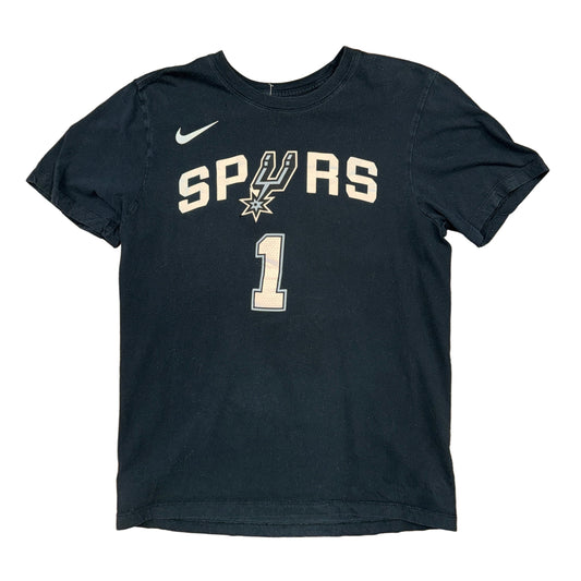 Nike San Antonio Spurs Victor Wembanyama Jersey Tee Sz S