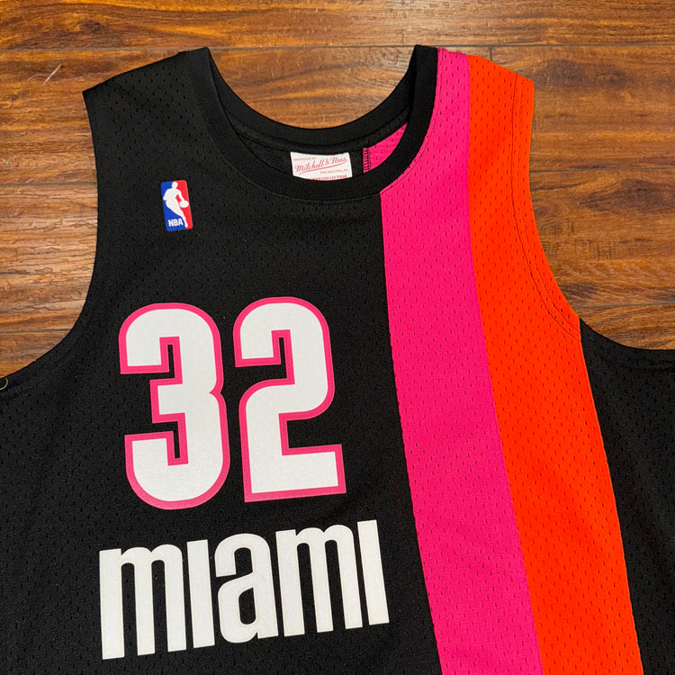 NWT M&N Miami Heat Shaquille O’Neal Jersey Sz M