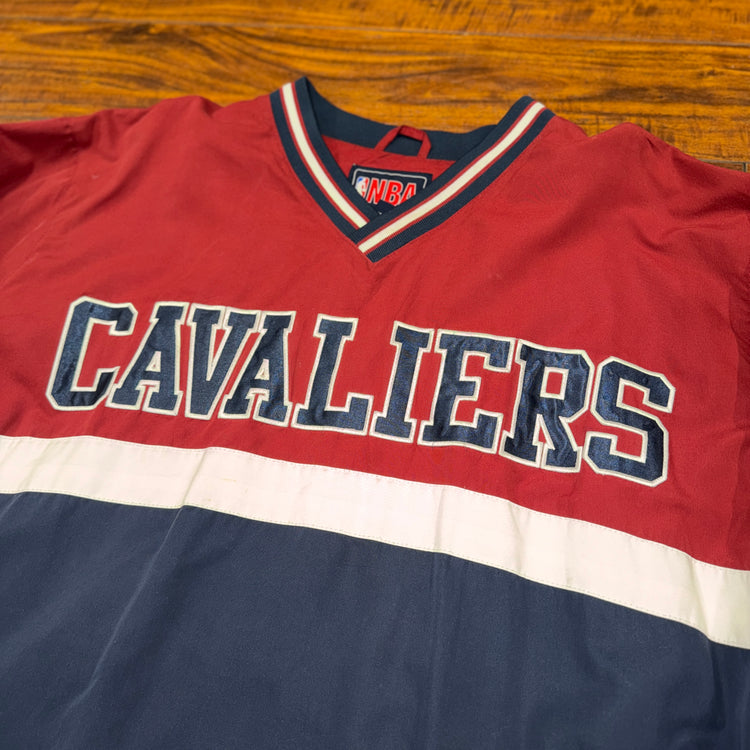 NBA 00's Cleveland Cavs Windbreaker Sz XL