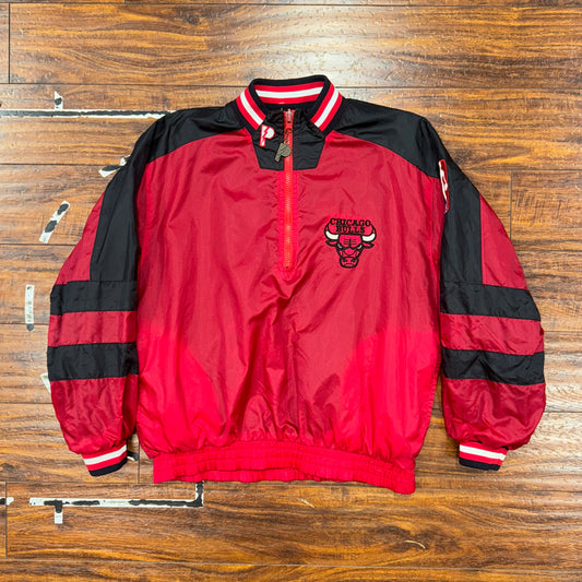 Pro Player Reversible Chicago Bulls Reversible Windbreaker Sz YL