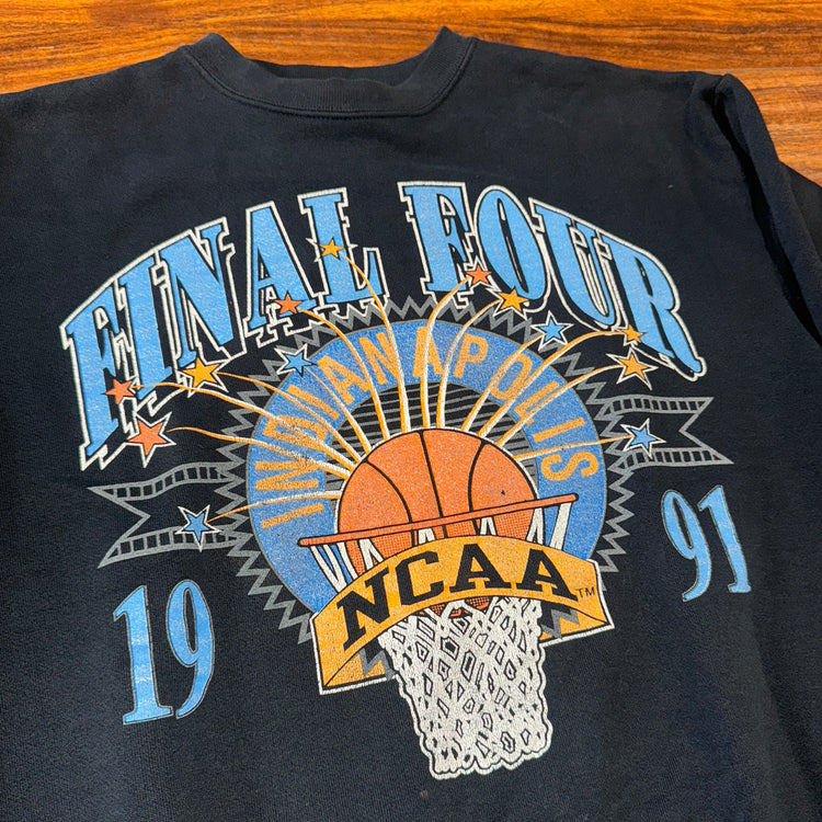 Logo 7 1991 Final 4 Crew Sz L