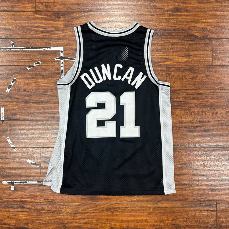 Nike San Antonio Spurs Tim Duncan Jersey Sz L