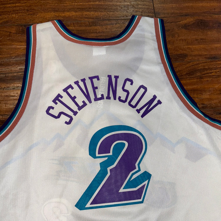 Champion Utah Jazz Deshawn Stevenson Jersey Sz L
