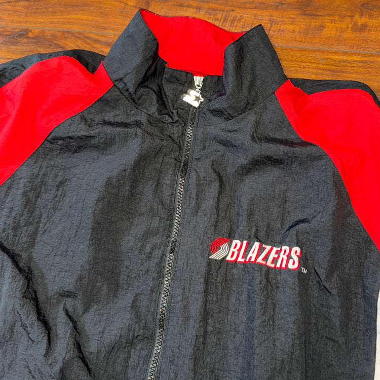 Starter 90’s Portland Trail Blazers Windbreaker Set Sz XL (Full Set)