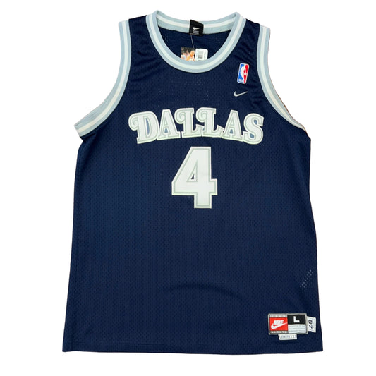 Nike 00's Dallas Mavericks Michael Finely Jersey Sz L