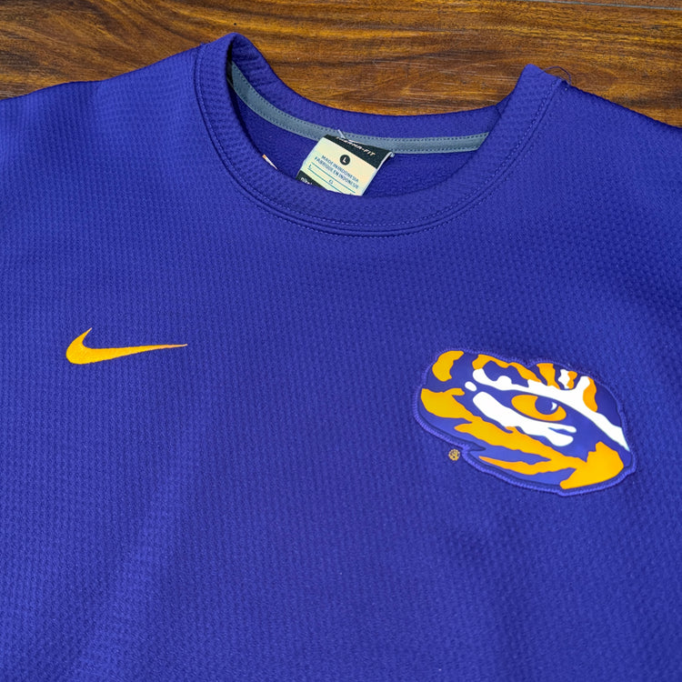 Nike LSU Tigers Crew Sz L