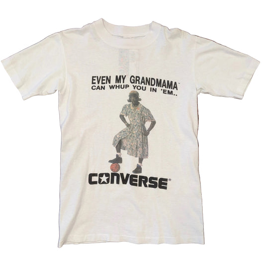 Converse Charlotte Hornets Larry Johnson Tee Sz XL