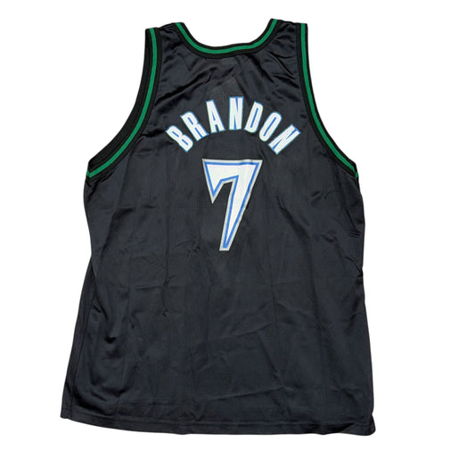 Champion Terrell Brandon Timberwolves Jersey Sz XL